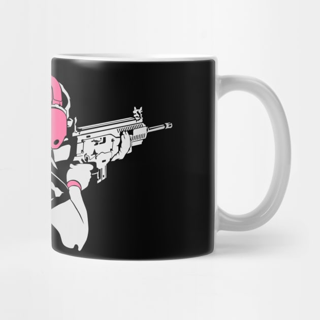 Shooting Girl - Gun Guns Weapons Weapon Gaming Gamer Girls by Shirtbubble